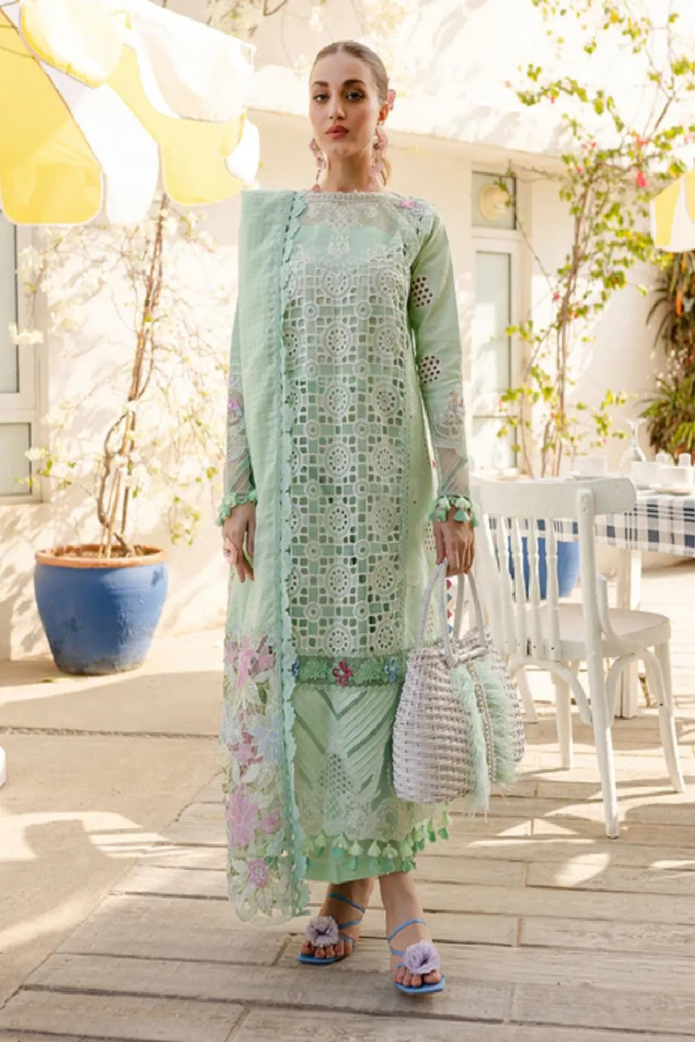 Parishay MS-12 Monaco Luxury Embroidered Lawn 2026 - TC-1525