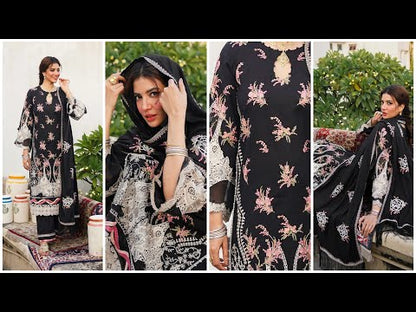 Elaf Luxury Lawn'24 - EKW#2 - BANAFSH (Two Colors) - TC-830