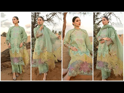 Rang Rasiya Premium Embroidered Lawn'24 - ELNAZ - TC-837