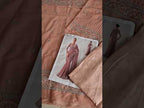 Maria.B. Heavily Embroidery Formal Chiffon Saree - TC-1818