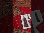 Maria.B. Heavily Embroidery Formal Saree - DANIRA MC-26V1-09 - TC-1792