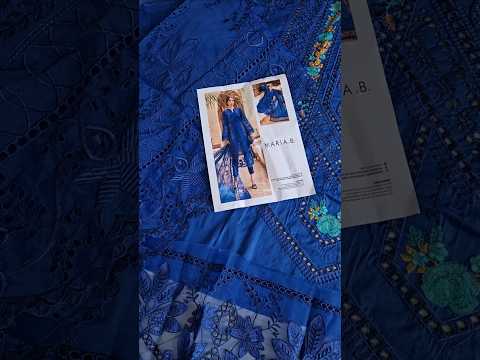 Maria.B Embroidered Luxury Lawn - D-2404-B - TC-800