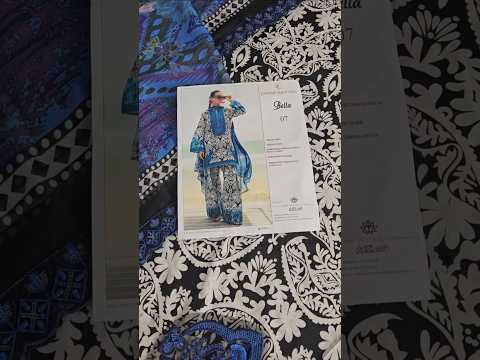 Zainab Chottani Tahra Lawn'25 - BELLA-07-UNS - TC-1336
