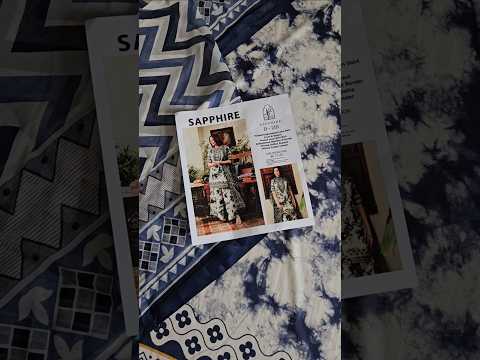 Sapphire Luxury Printed Embroidered Lawn'25 - TC-1279