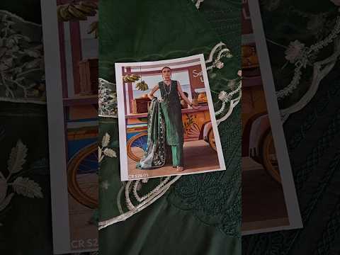 Saira Shakira By Crimson Lawn'24 Ulysses-Seaweed 2A TC-1103