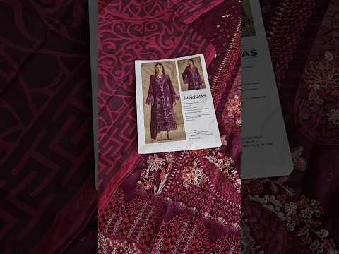 Bin Ilyas Luxury Embroidered Lawn'25 162 B - TC-1492