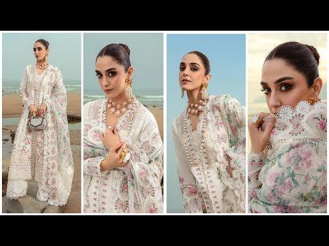 Saira Shakira Lawn'24 by Crimson - Cloud - TC-876