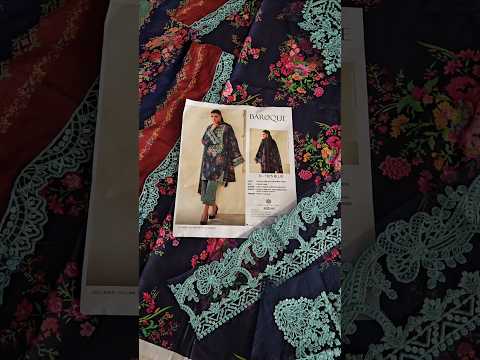 Baroque Printer & Embroidered Summer Lawn Edition UF-4337 - TC-1484