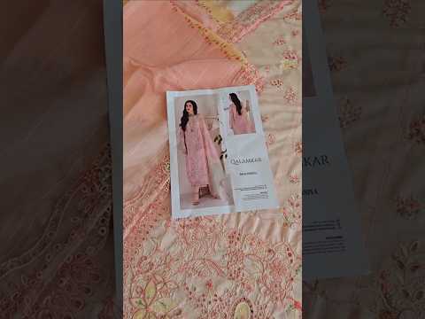 Qalamkar SA-09 HANIYA Luxury Lawn Eid Edit'26 - TC-1543