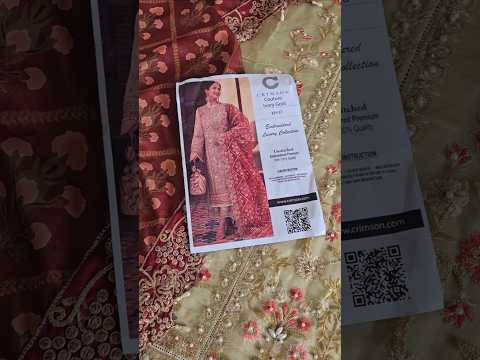 Crimson X Saira Shakira - Aik Jhalak - Wedding Edition - Artisanal Anecdotes - TC-522