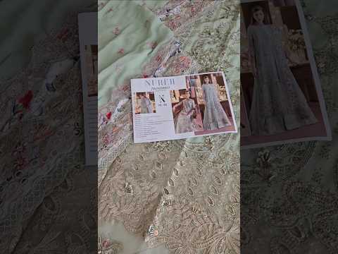 Nureh Jhoomro Hand Embellished Wedding Edit'26 NL-86 Insia - TC-1736