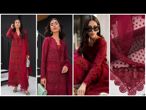 Saira Shakira Summer Luxury Pret' 24 Rouge - TC-632