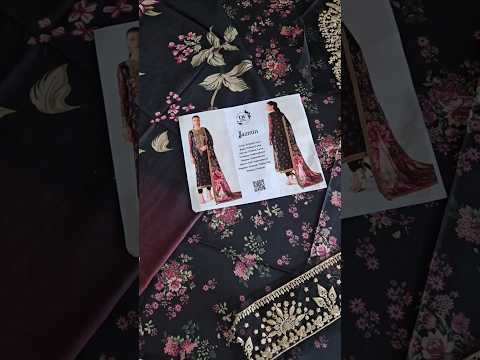 Jazmin Embroidered Printed Lawn Edition'25 UC-3083 - TC-1400