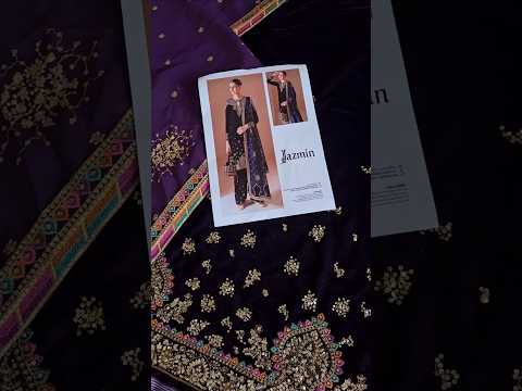 Jazmin Embroidered Velvet Formal CVF D-08 - TC-1403