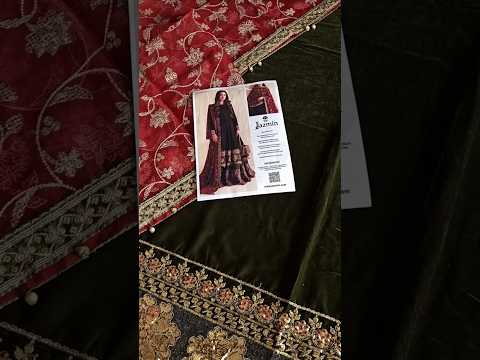 Jazmin Embroidered Velvet Formal VF-2036 - TC-1390