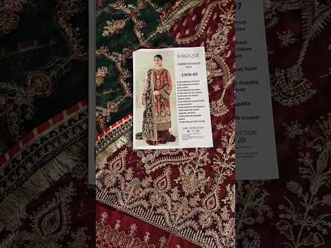 BAROQUE CHANTELLE LUXURY EMBROIDERED CH10-07 - TC-649