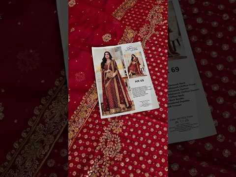 Haris Shakeel Luxury Chiffon Embroidered Edit - HR 69 Aisha Afridi - TC-1538