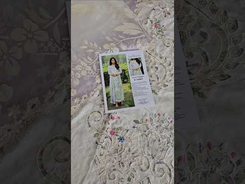 Sardinia TALES OF PETALS Luxury Lawn'26 - CLOUD WHISPER - TC-1632