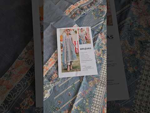 Bin Ilyas Luxury Embroidered Lawn'26 33 - B - TC-1495