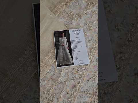 Qalamkar - Elirah Luxury Wedding Formal'26 MF-06 IVARA - TC-1608