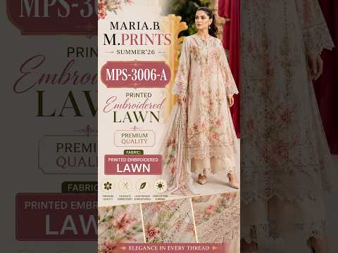 Maria.B M.Prints Summer'26 MPS-3006 A - TC-1758
