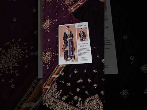 Jazmin Embroidered Velvet Formal CVF D-08 - TC-1403