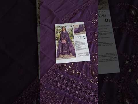 Maria.B. Mbroidered Wedding Chiffon Edition - MPC-24-102 - TC-1124