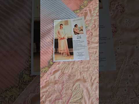 Qalamkar Luxury Lawn Eid Edit'25- SB-05 - Aleeza - TC-1398