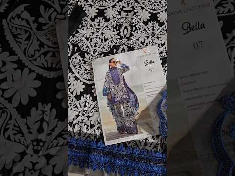 Zainab Chottani Tahra Lawn'25 - BELLA-07-UNS - TC-1336