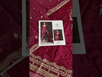 Abeera Usman - Irina Burgundy Luxury Formal - TC-1440