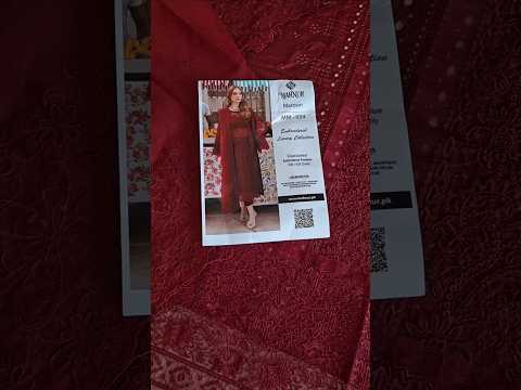 MAHNUR Luxury Lawn Edition 2025 SCARLET DREAM - TC-1194