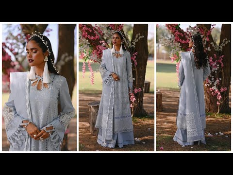 Qalamkar Chikankari Eid Edition - CF-06 LILLY - TC-721