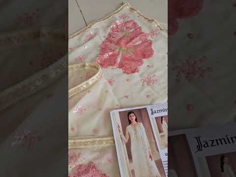 Jazmin Luxury Embroidered Chiffon Edition'25 - UC-3069 - TC-1360