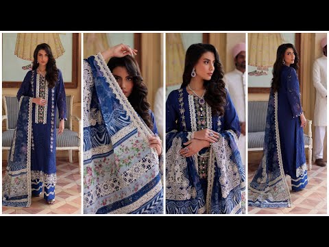 Elaf Premium Luxury Lawn'24 - Eid Edit 24 - ELE#10 - TC-801
