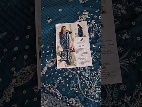Qalamkar - SAHIL LUXURY LAWN’25 - FK-05 AURORA - TC-1191