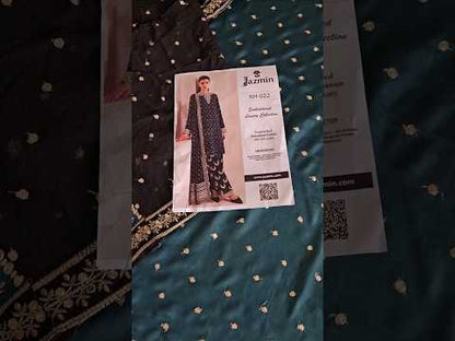 Jazmin Premium Embroidered Raw Silk UR-7035 - TC-1316