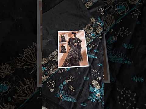 Nureh TW-02 GOLDEN STARDUST Luxury Fancy Formal Pret'25 - TC-1379