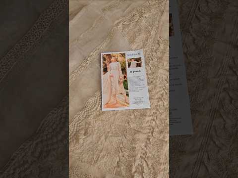 Maria.B. Luxury Embroidered Lawn'26 - D-2409-A - TC-1560