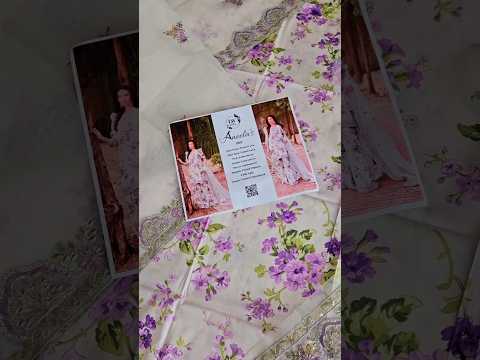 Aneelas Luxury Printed Embroidered Lawn - TC-1570