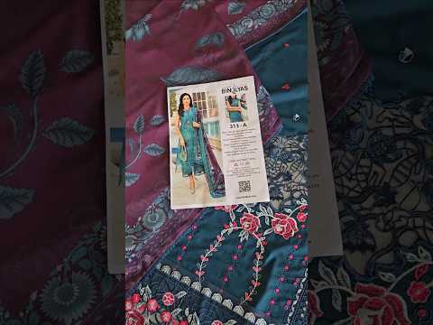 Kayra by Bin Ilyas Luxury Embroidered Lawn'25 313 - A - TC-1356