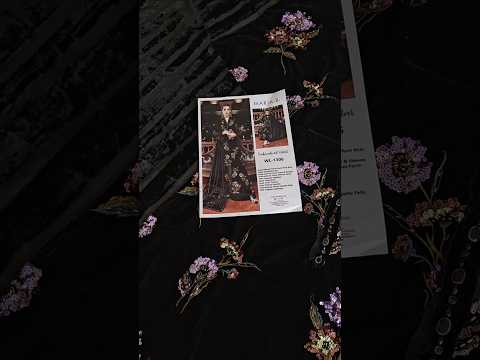 Maria.B. Winter LUXE Luxury Embroidered Velvet Suit | WLS-1306 - TC-1647