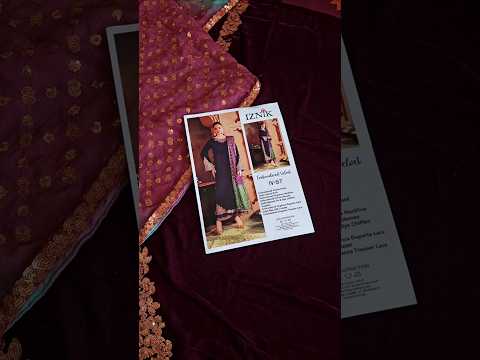 Iznik - Luxury Velvet Embroidered Edition - IV-57 - TC-1463