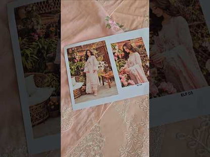Elaf Premium - Luxury Lawn Edition' 25 - ELM-2A MAHGUL - TC-1238