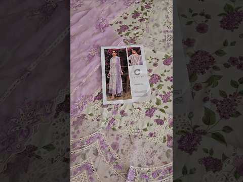 Crimson Luxury Lawn Edit'26 LAVENDER FALL - D5B - TC-1604