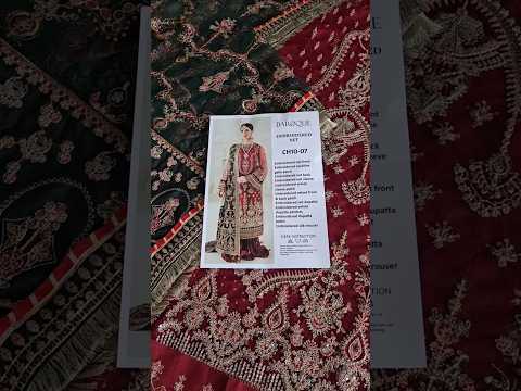 BAROQUE CHANTELLE LUXURY EMBROIDERED CH10-07 - TC-649