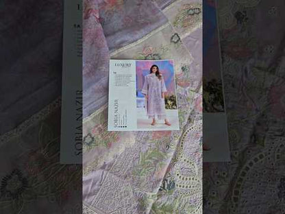 Sobia Nazir Luxury Lawn 2025 – Design 5A | Premium Embroidered - TC-1343