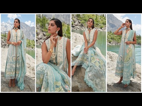Crimson X Saira Shakira Luxury Lawn 2024 - Chikkankari Affair - D2 A - TC-630