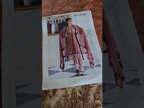 Azure | Ensembles Embroidered Lawn | CANDY BLUSH | TC-1288