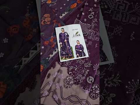 Qalamkar KL-15 IRIS Luxury Embroidered Lawn Edit'26 - TC-1564