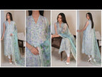 BAROQUE EMBROIDERED LAWN UF-357 - TC-758